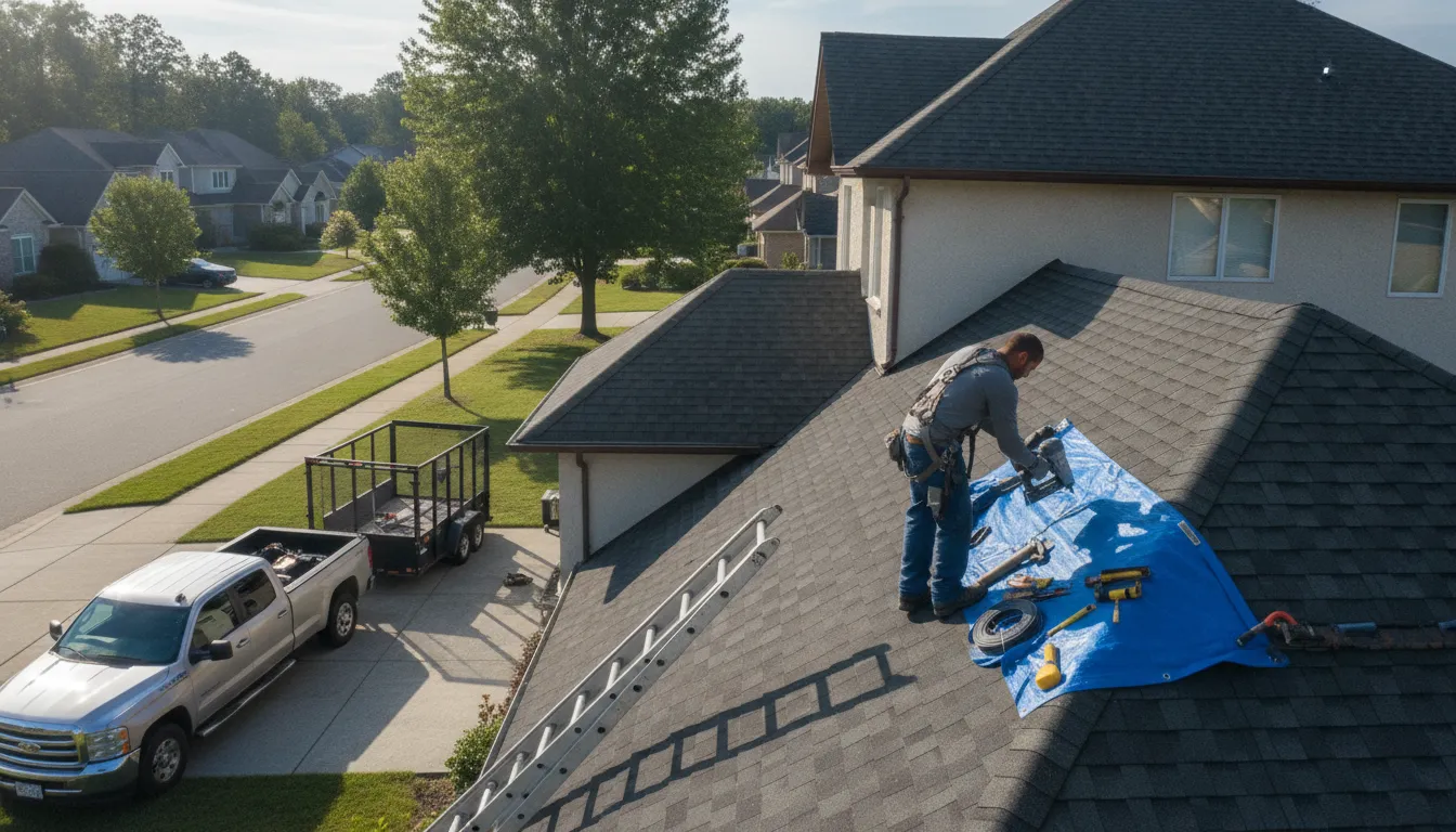 Roofing in New Hill